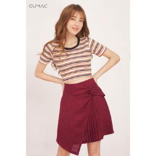 Áo sọc phối cổ đen ATA508 GUMAC