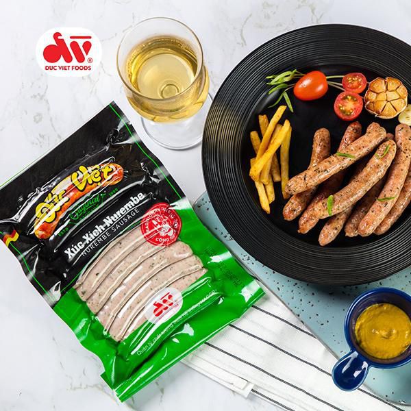 COMBO 5 gói XÚC XÍCH NUREMBE - ĐỨC VIỆT