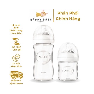 Bình sữa thủy tinh Avent Natural và Classic 60/125/160/240ml