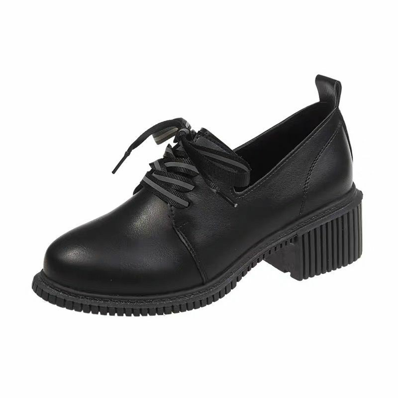 [Sẵn theo phân loại] Giày oxford Quảng Châu đế vuông cùng màu thanh lịch giày oxford búp bê bóng đế bằng | BigBuy360 - bigbuy360.vn