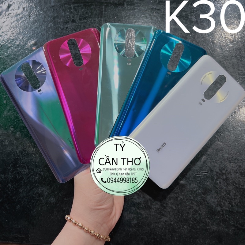 Nắp lưng kính Xiaomi Redmi K20 Redmi K30 Redmi K40 siêu đẹp new zin
