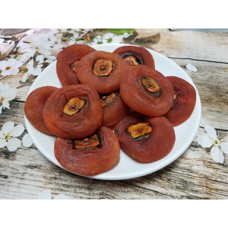 500g Hồng sấy dẻo nguyên trái