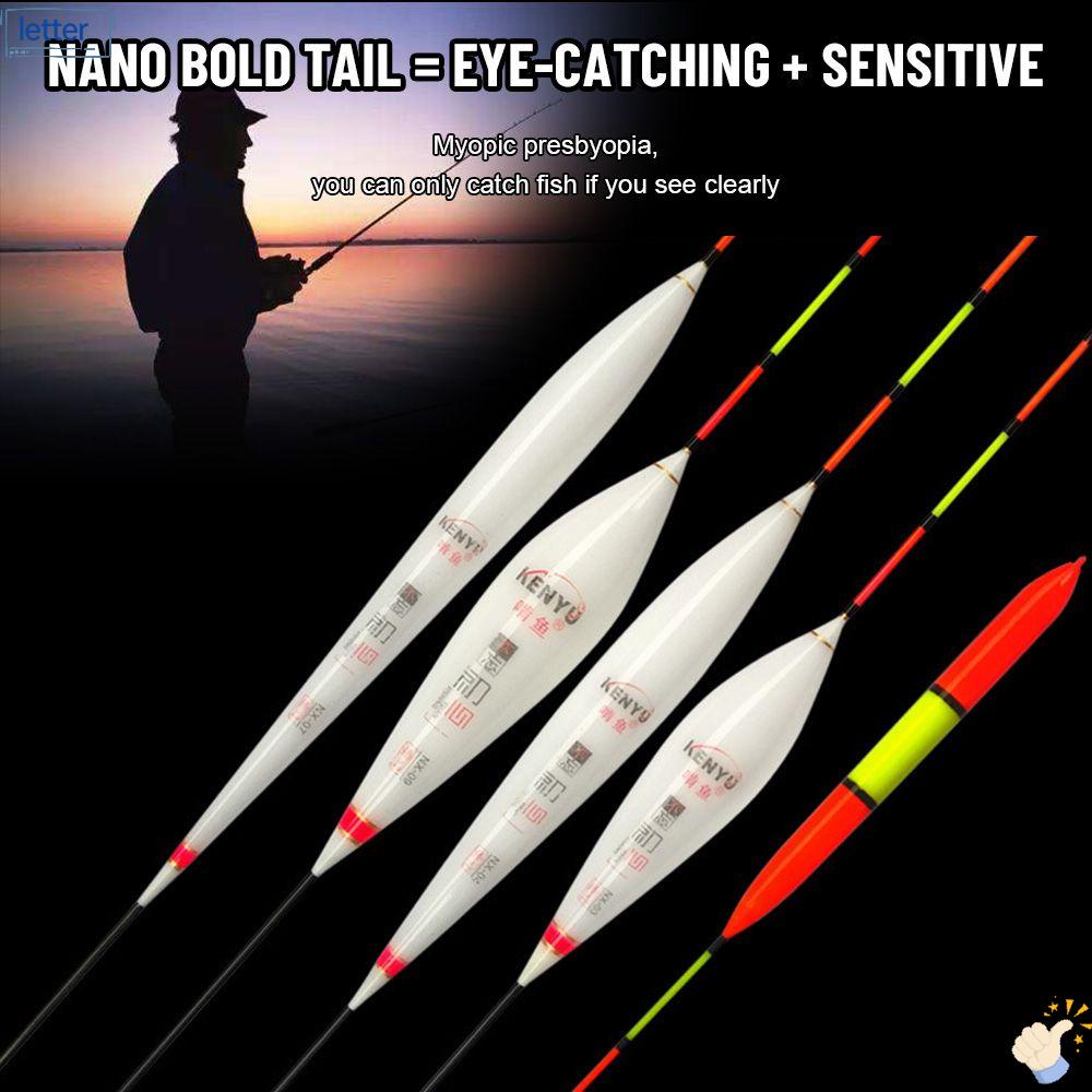 Set 4 Phao Câu Cá Dày Dặn Đuôi Dài Chuyên Dụng