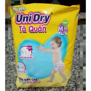 Tã quần Unidry M10/L9/xl8/xxl7