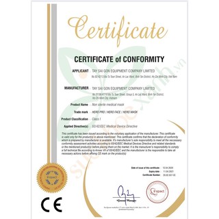 Khẩu trang y tế Hero Pro