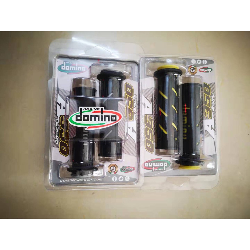 Bao tay domino  (đen,vàng) gắn được tất cả các dòng AB,SH,Dylan,Vario,CB150R,Exciter,Yamaha,Honda,Moto PLK