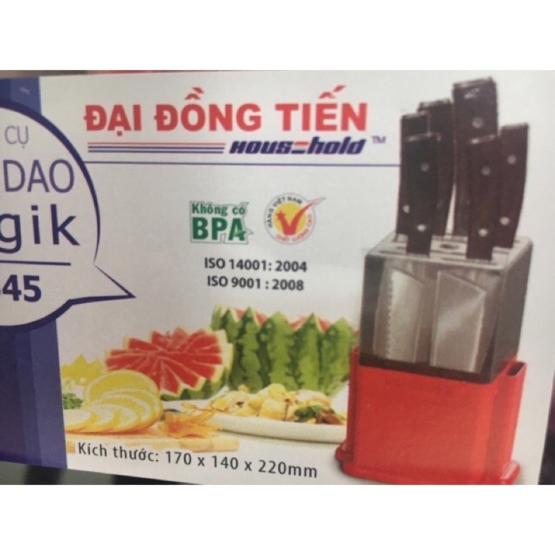 Ống Cắm Dao Nhựa Đại Đồng Tiến (Ảnh Thật)