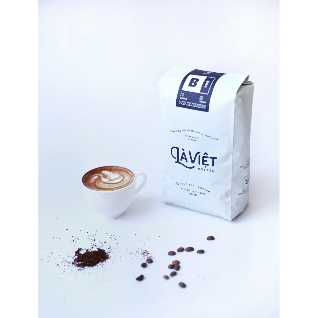 [CÓ HỖ TRỢ RANG XAY] Cà Phê Nguyên Hạt LÀ VIỆT BOLD - Arabica & Robusta 1000g | BigBuy360 - bigbuy360.vn