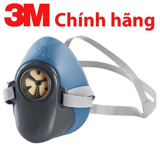 [Hàng chính hãng] Bộ mặt nạ 3M HF52 3 món - Bộ mặt nạ chống bụi khói/hơi khí hàn (3MHF52 - 3M 3744k - 3M 3700)