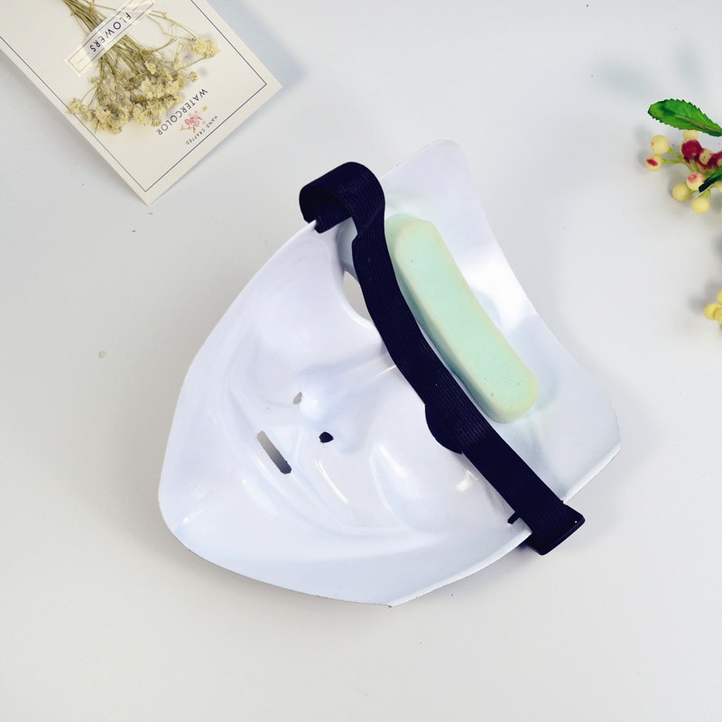 Mặt nạ hacker hóa trang anonymous -Mặt nạ mũi tên sát thủ hàng đẹp - Mặt nạ halloween-