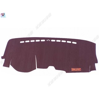 Thảm taplo KIA - SOLUTO vân gỗ cf cao cấp