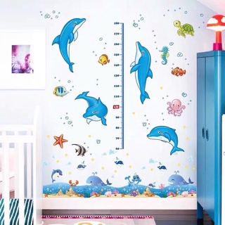 Decal Dán Tường Cá Heo cho bé