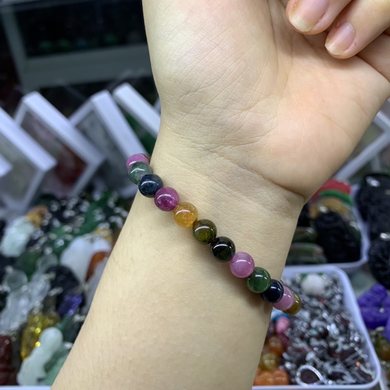 Vòng Đeo Tay Đá Tourmaline 7li