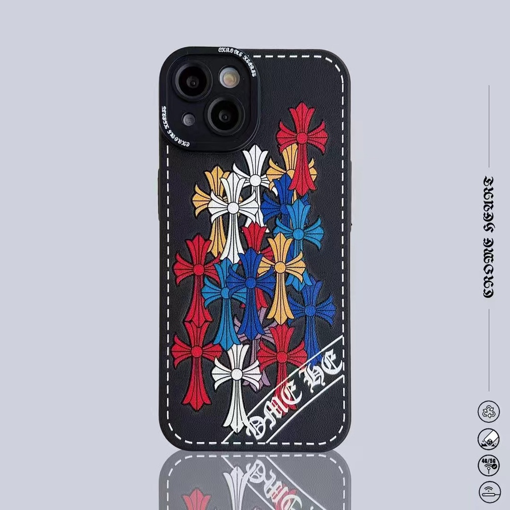 Ốp Điện Thoại Da Mềm Phối Nút Kim Loại Dành Cho iPhone 7 / 8 2020 7 / 8 PLUS XS XR XSMAX 11 12 13 PRO MAX