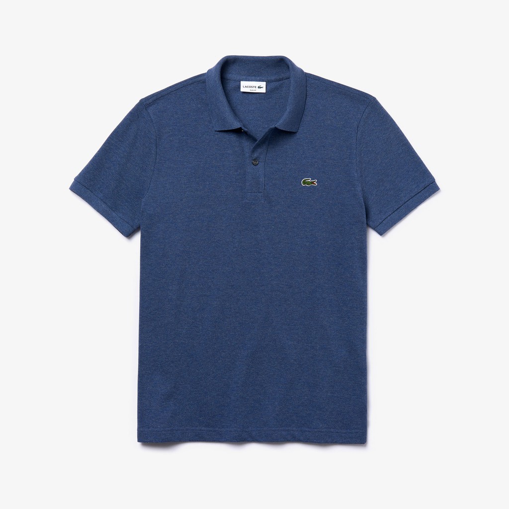 Áo Polo Nam Lacoste Men's Slim Fit Polo in Petit Piqué Blue