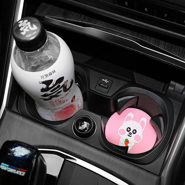 Tấm Lót Cốc Nước Hình Chuột Mickey Dễ Thương Chống Trượt Trang Trí Nội Thất Xe Hơi