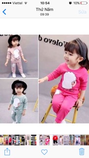 Comboo 3 sét đồ cho bé trai và bé gái