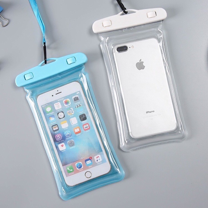 Túi đựng điện thoại chống thấm nước tiện dụng khi đi bơi Android và iPhone