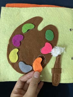 Sách vải handmade