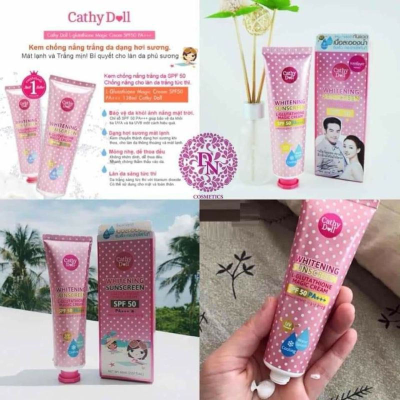 Kem chống nắng Cathy Doll whitening sunscreen