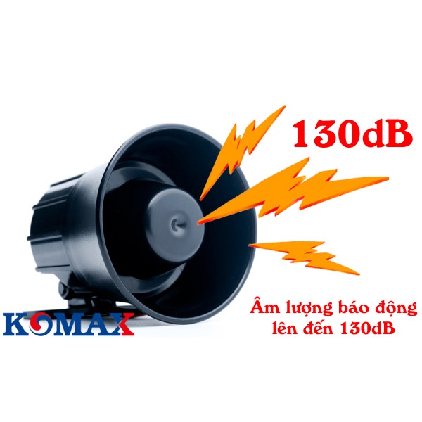 CÒI HÚ BÁO ĐỘNG 220V, CÒI HÚ KM-628 ĐỘC LẬP KÍCH THƯỚC NHỎ GỌN