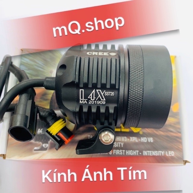 🚀 Đèn Trợ Sáng L4X SST20 Bao Xịn Sò ❣️