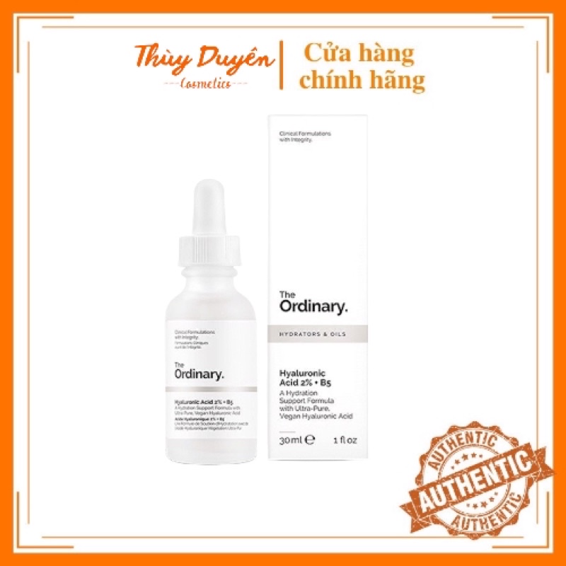 Tinh Chất The Ordinary Hyaluronic Acid 2% + B5 Serum The Ordinary Cấp Nước Phục Hồi Da