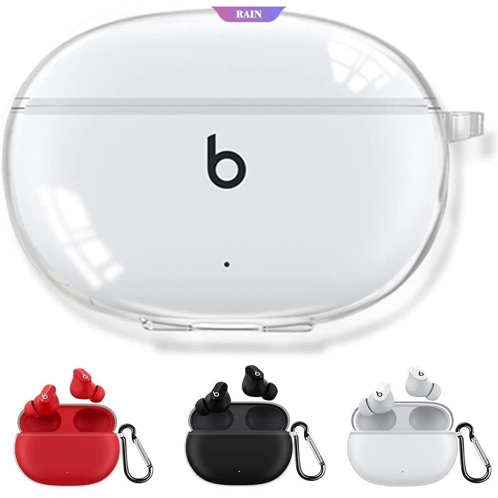 Vỏ bảo vệ hộp sạc tai nghe Beat Studio 2021 bằng TPU mềm kèm móc khóa