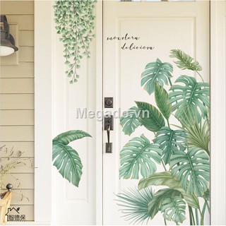 Decal bụi cây xanh A183