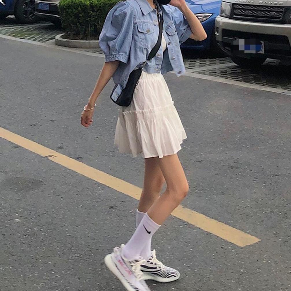 Chân váy xếp ly ngắn 2 tầng tennis công sở ulzzang bigsize  CV09 | BigBuy360 - bigbuy360.vn