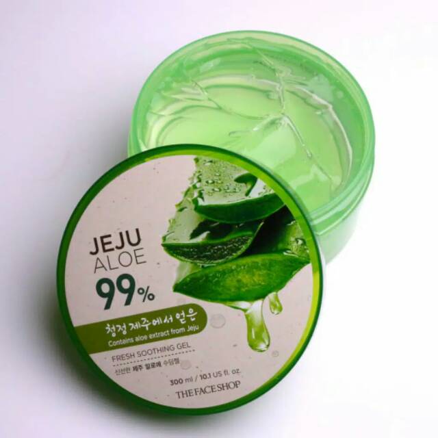 (hàng Mới Về) Gel Lô Hội 99% 300ml The Face Shop! Jeju