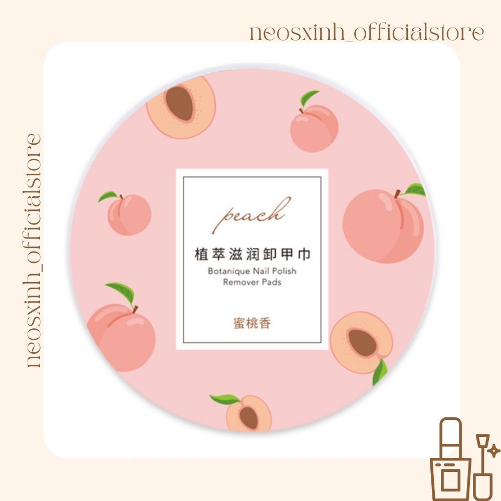 Hộp Bông Tẩy Móng Tay Fairy's Gift 48 Miếng Tiện Lợi - Neosxinh Nails