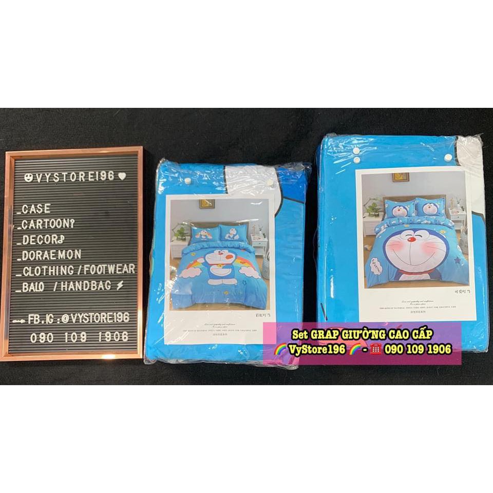 Grap giường Đôremon cao cấp xịn mát