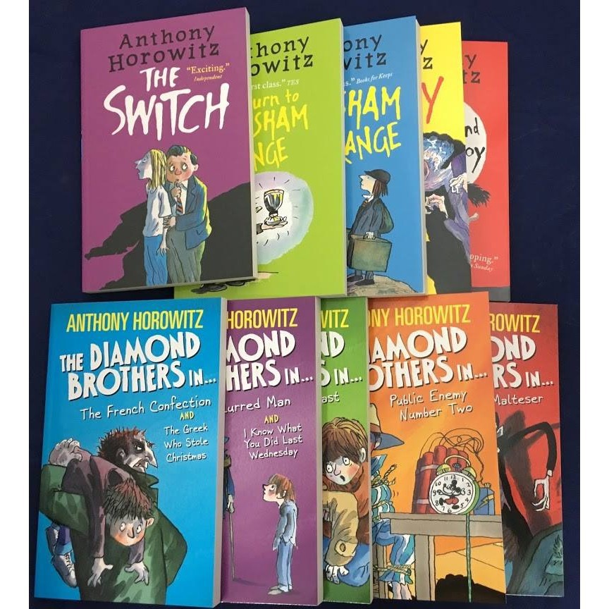 Sách - Anh: The Wickedly Funny Anthony Horowitz