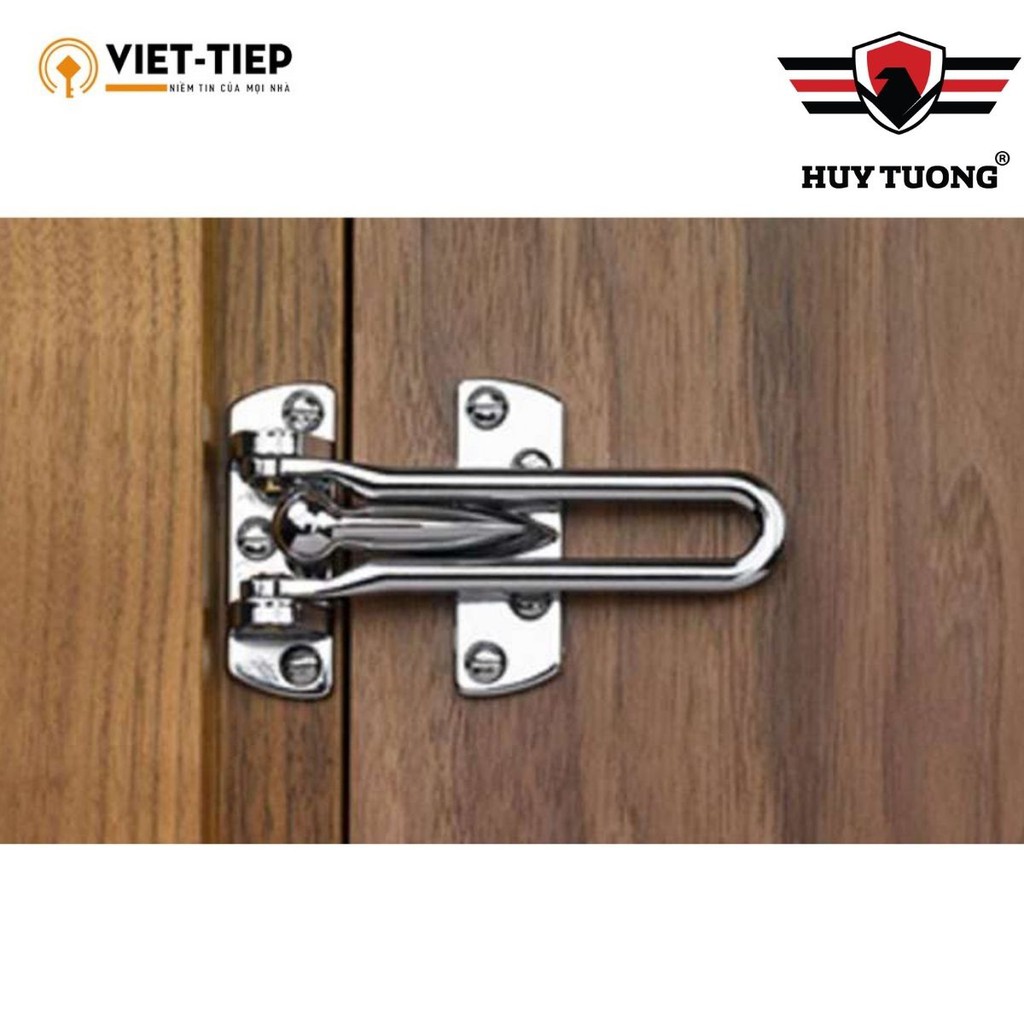 Chốt cửa chốt ngang an toàn cao cấp Việt Tiệp inox không gỉ