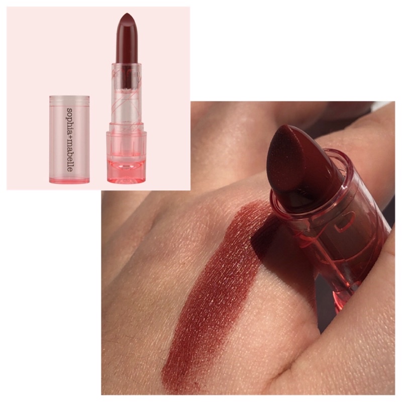 Sophia + Mabelle - Son Dưỡng Có Màu Hydrating Hybrid 2-In1 Lipstick Balm 3.5g