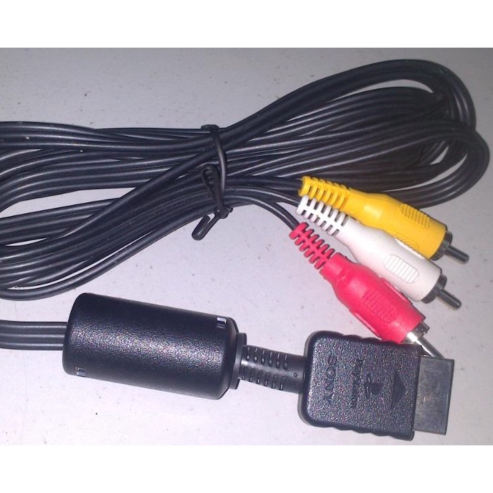 Dây AV Composite cho PS1, PS2 & PS3 - Hàng Zin Cao Cấp, Hàng 2nd bóc máy chất lượng caog