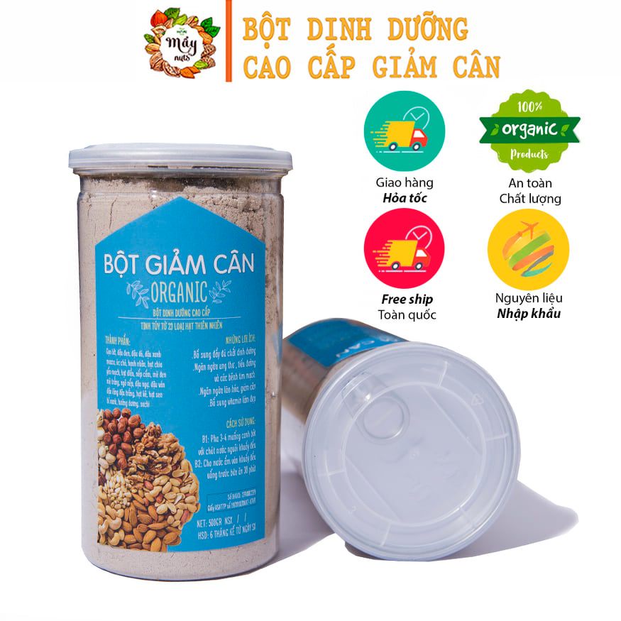 Bột ngũ cốc giảm cân cao cấp 500gr (Có giấy chứng nhận ATVSTP) - Ngũ cốc Bà Thu