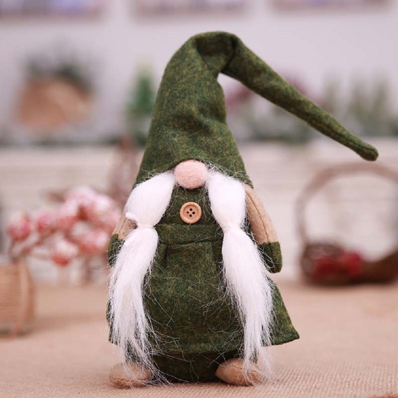 2018 Christmas Elf Decoration Festival New Year Dinner Party Christmas Decorations for Home