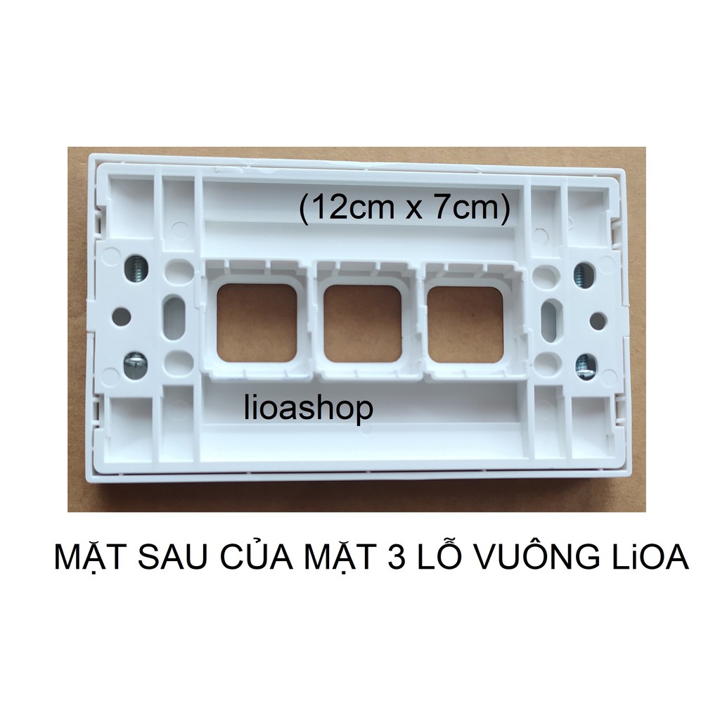 MẶT 3 LỖ VUÔNG LiOA.