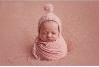 Nón len newborn