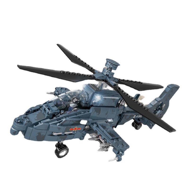 Đồ chơi lắp ráp máy bay trực thăng lắp ráp cho bé, đồ chơi cho bé trai