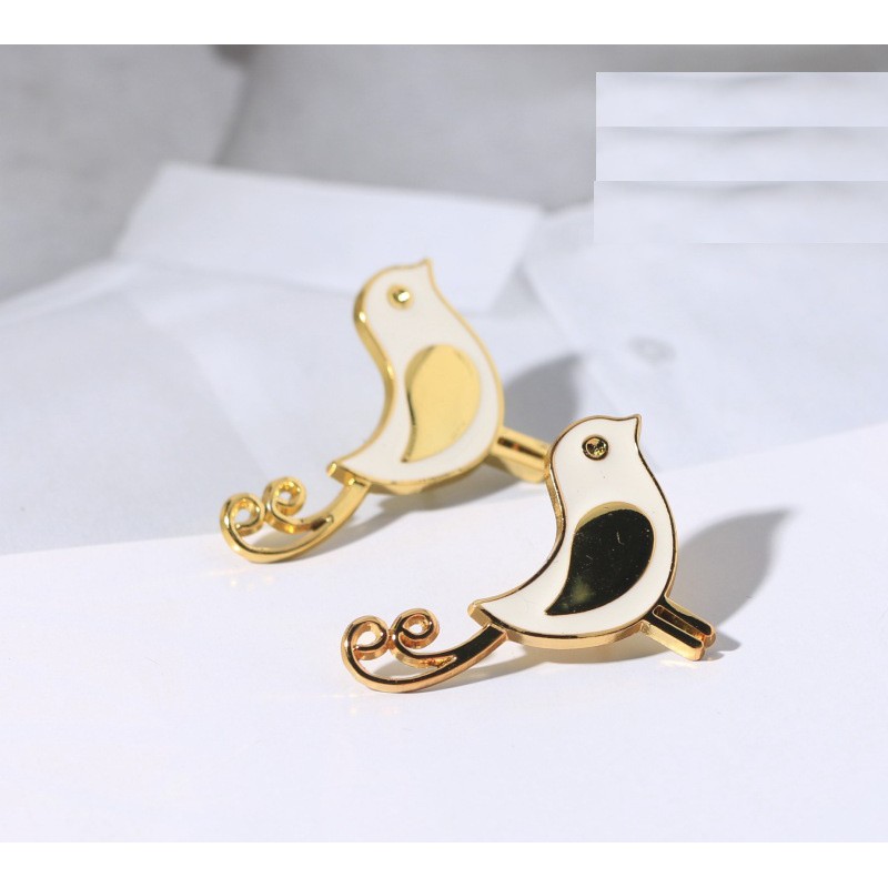 Cài áo Vest Nam thời trang hình con chim GH-194, Lapel Pin cài áo Vest nam