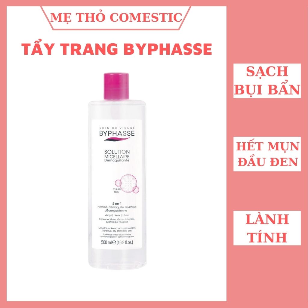 Nước Tẩy Trang Lành Tính Dành Cho Mọi Loại Da Byphasse Solution