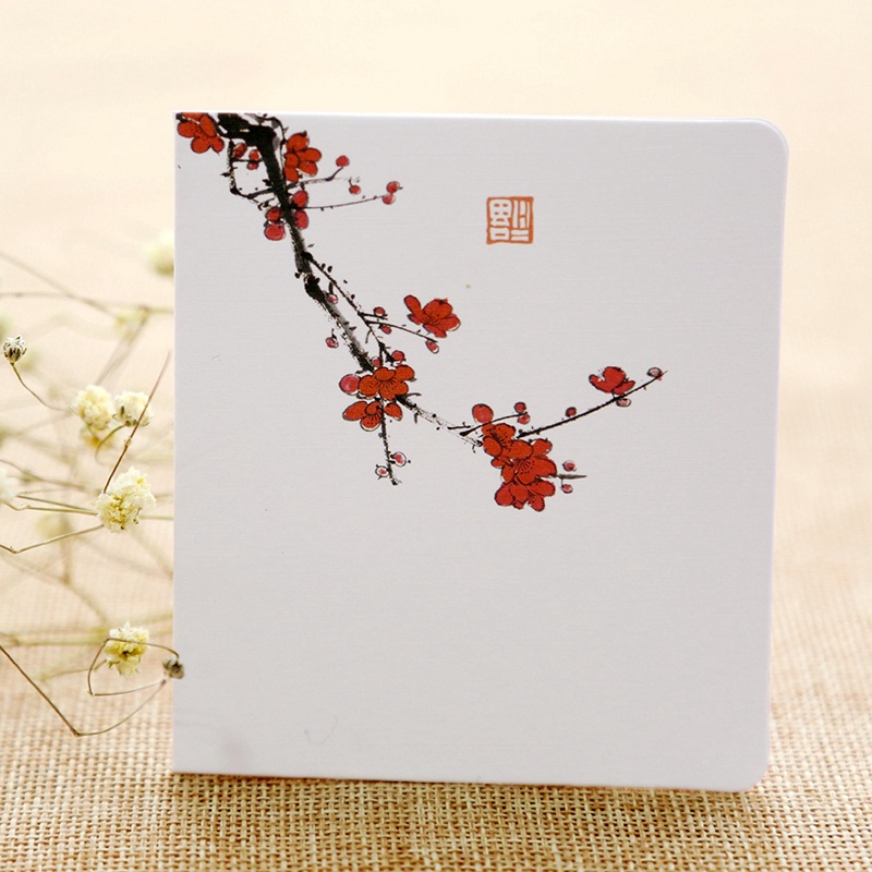 Thiệp chúc mừng phong cách Trung Hoa nổi bật