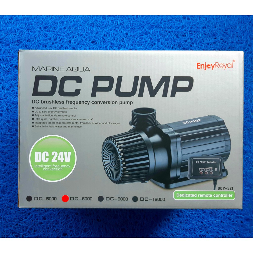 Máy Bơm Hồ Cá Có Điều Khiển MARINE AQUA DC 5000, DC 6000, DC 9000, DC12000 - Chống Giật - An Toàn Cho Người Và Cá (CTY)