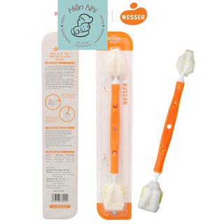 Cây rửa bình sữa, cọ súc rửa bình sữa Wesser 1, 2 đầu mút