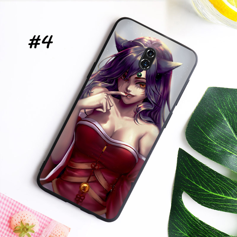 Ốp Điện Thoại Mềm Hình Lol Ahri 3 Cho Redmi 9 9a 9c 8 8a K20 K30 Pro Poco X2