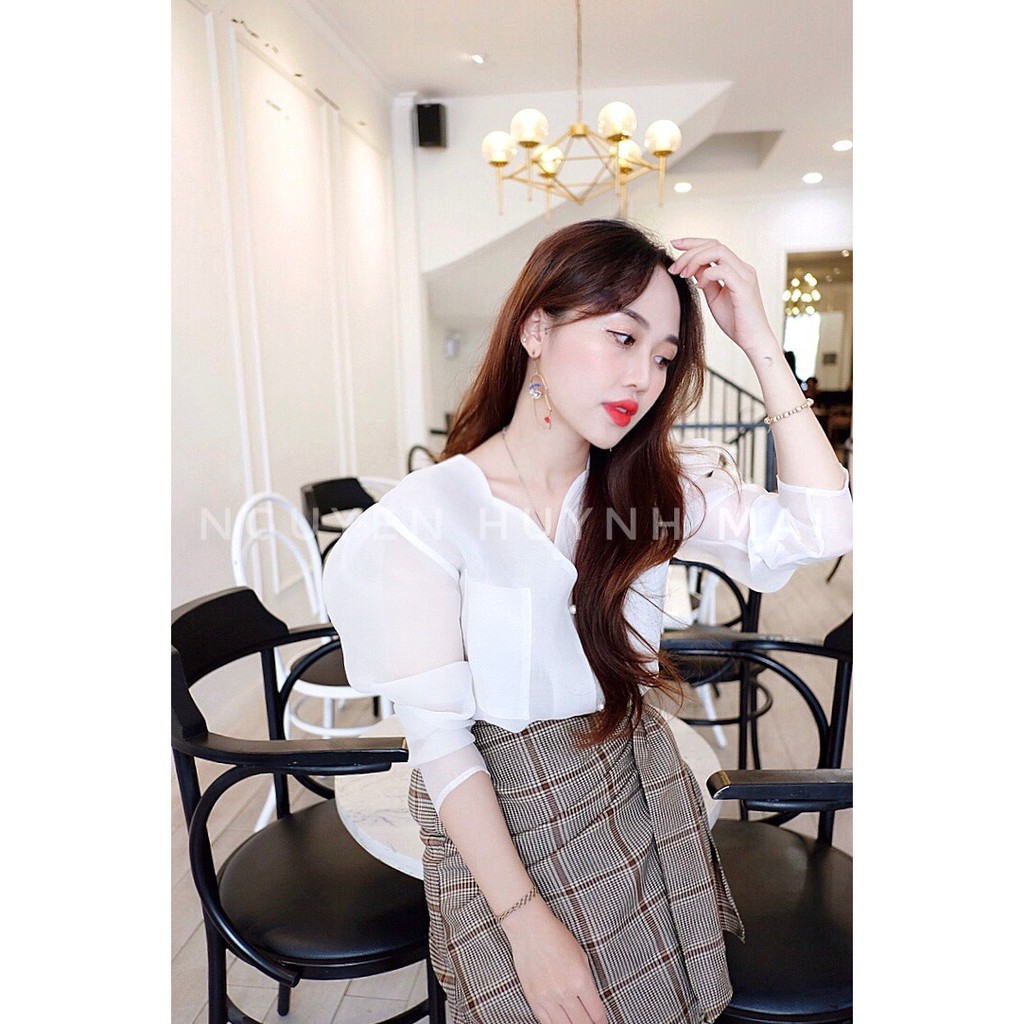 Áo Organza Blouse