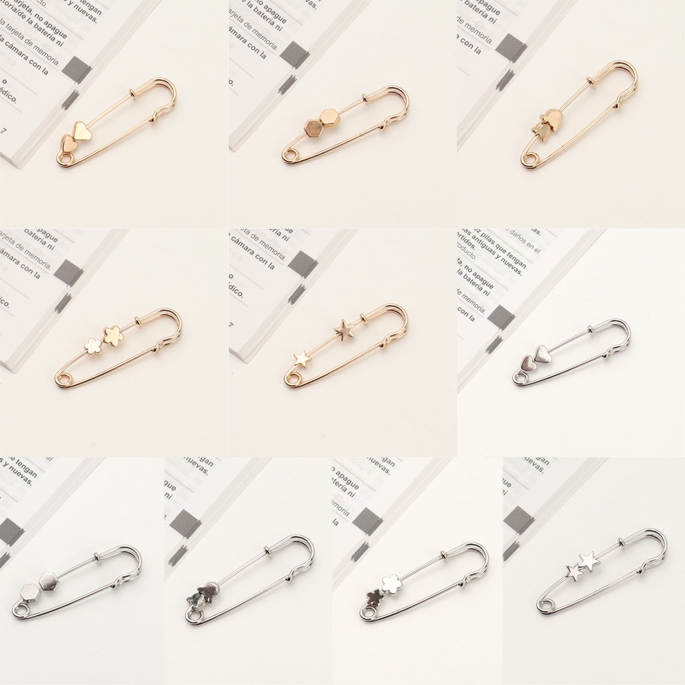 Ghim CàI ÁO HìNh Ngôi Sao Và TráI Tim ThờI Trang Cho Nữ